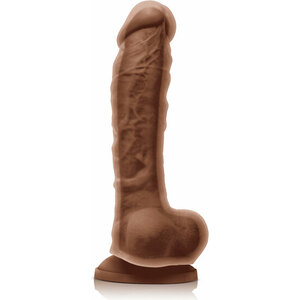 Colours Dual Density Pene Silicona 24cm – Caramelo