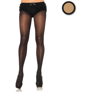 Leg Avenue Panties Beig Cintura Alta Plus