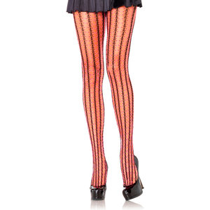 Leg Avenue Panties DE Red Contraste Negro-rosa Neon