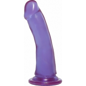 Crystal Jellies Slim Dong 16cm – Morado