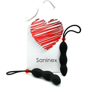 Saninex Climax – Plug Con Anillo – Negro