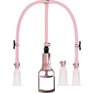 Kit Mediano DE Succión Para Pechos Y Clítoris – Rosa