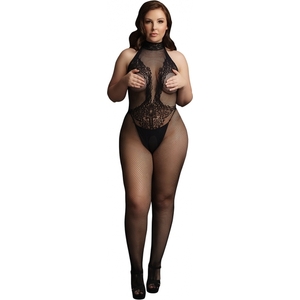 Le Desir Body DE Encaje Combinado – Negro