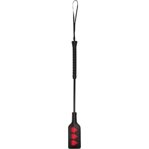 Ouch! Fusta Negra Con Texto Heart Rojo