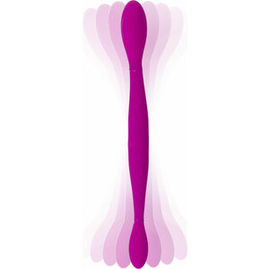 Infinity Dildo Doble Con Vibración – Rosa