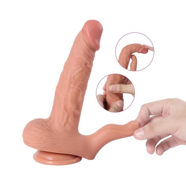 Haydon Dildo Con 20 Modos DE Vibración Y Estimulador DE Clítoris - Imagen 3