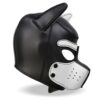 Hound Máscara DE Perro Neopreno Hocido Extraíble Negro/blanco Talla Única - Imagen 4