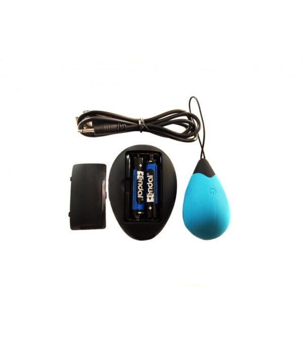 Huevo Vibrador G1 Recargable Azul - Imagen 3