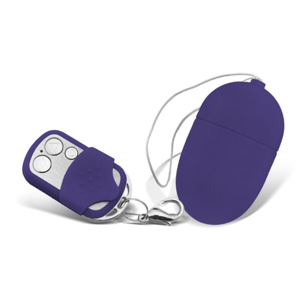 Huevo Vibrador Con Contol Remoto Tamaño Mediano Púrpura - Imagen 3