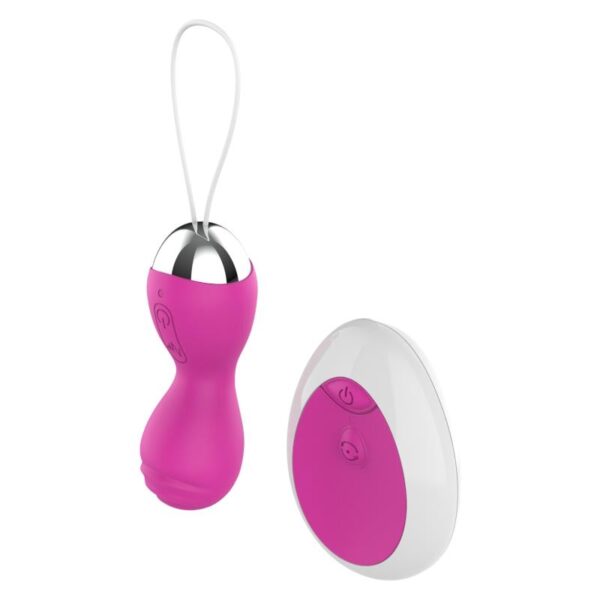 Huevo Vibrador Con Control Remoto Usb Rosa - Imagen 3