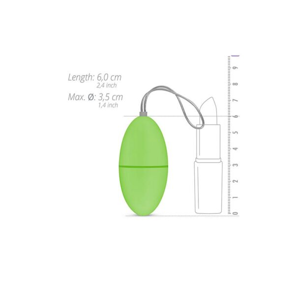 Huevo Vibrador  Control Remoto - Verde - Imagen 5