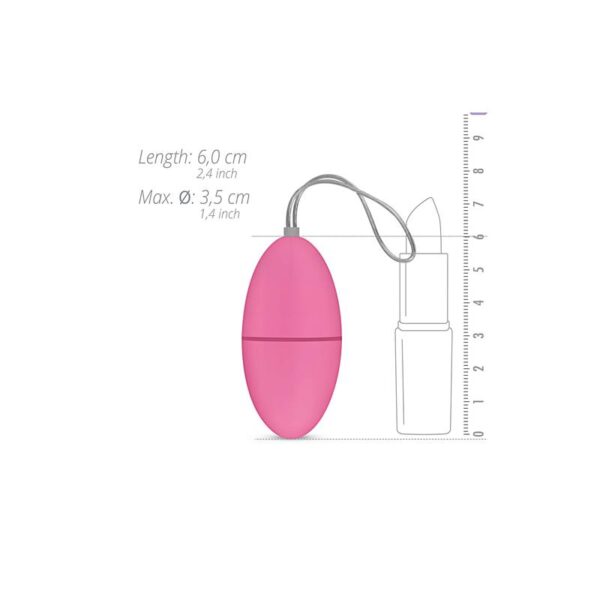 Huevo Vibrador Control Remoto Rosa - Imagen 5