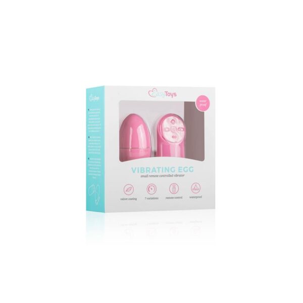 Huevo Vibrador Control Remoto Rosa - Imagen 6