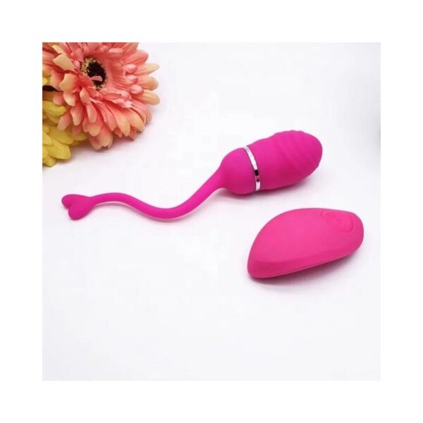 Huevo Vibrador Control Remoto Odise Usb Silicona Rosa - Imagen 6