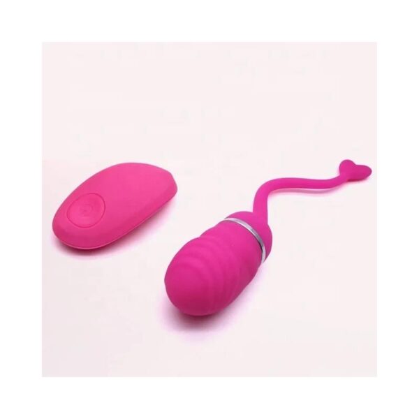 Huevo Vibrador Control Remoto Odise Usb Silicona Rosa - Imagen 7