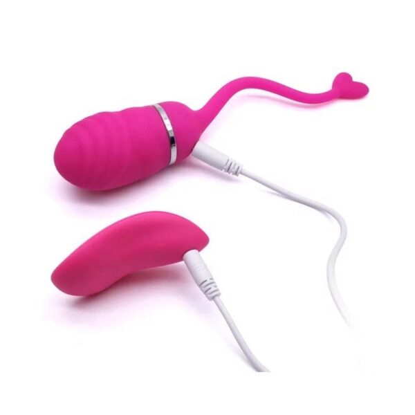 Huevo Vibrador Control Remoto Odise Usb Silicona Rosa - Imagen 8