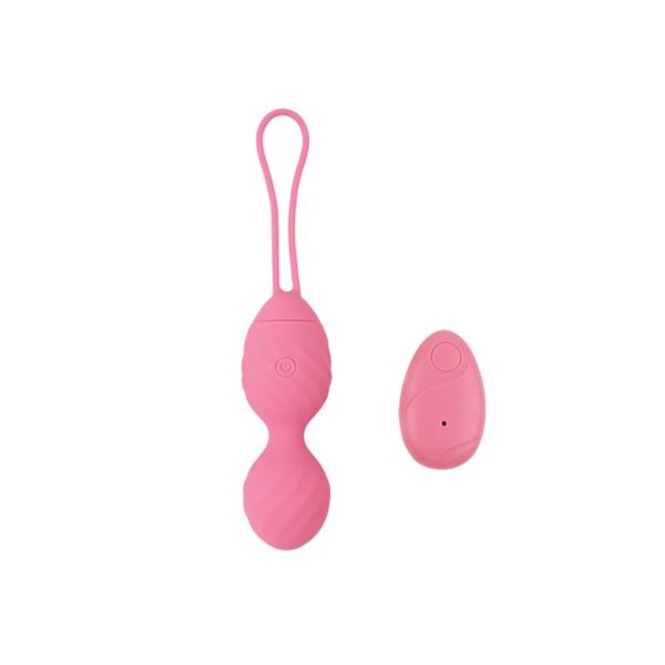 Huevo Vibrador Control Remoto Ridged Usb Silicona 7.4 - Imagen 3
