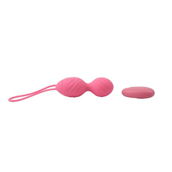 Huevo Vibrador Control Remoto Ridged Usb Silicona 7.4 - Imagen 4