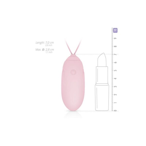 Huevo Vibrador Control Remoto Usb Rosa - Imagen 9