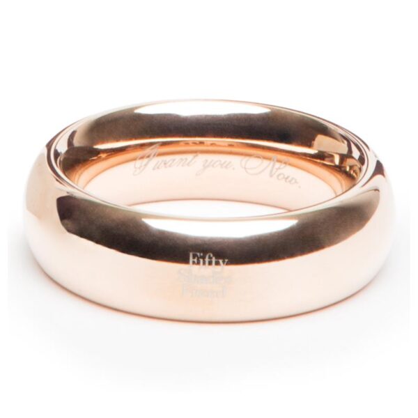 I Want You Now Anillo DE Acero