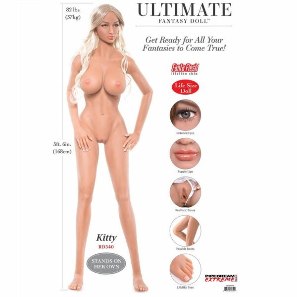 Pipedream - Kitty (DOLLS) Muñecas Realistas - Imagen 13