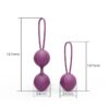 Kelly Bolas Kegel Silicona Púpura - Imagen 3