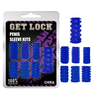 Kit DE Fundas Para El Pene Azul