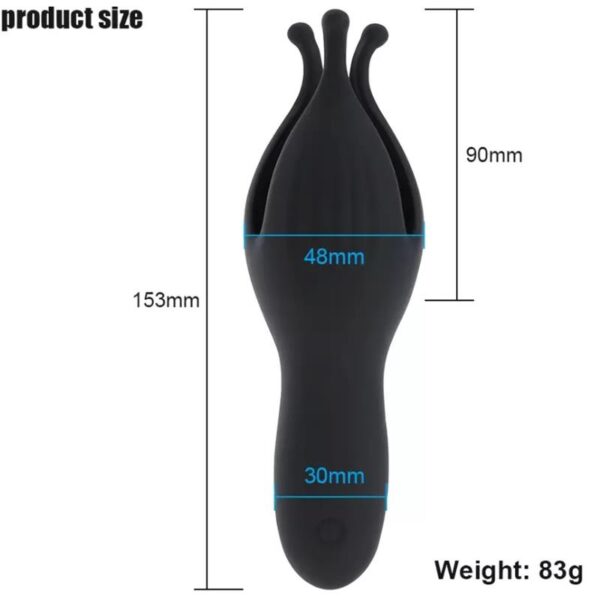 Krone Copa Masturbadora Para El Pene Silicona Usb - Imagen 11