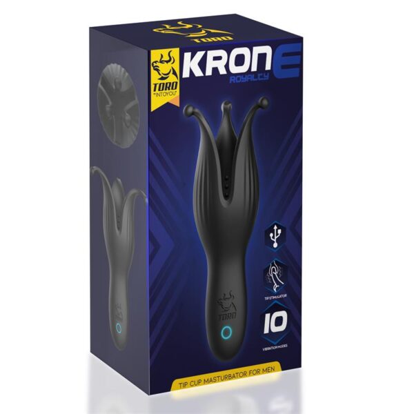 Krone Copa Masturbadora Para El Pene Silicona Usb - Imagen 6