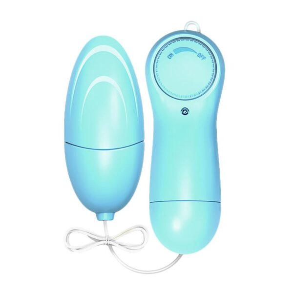 Laase Huevo Vibrador Multi Vibración Control Remoto Cyan - Imagen 2