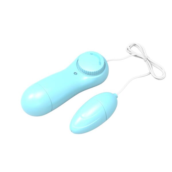 Laase Huevo Vibrador Multi Vibración Control Remoto Cyan - Imagen 3