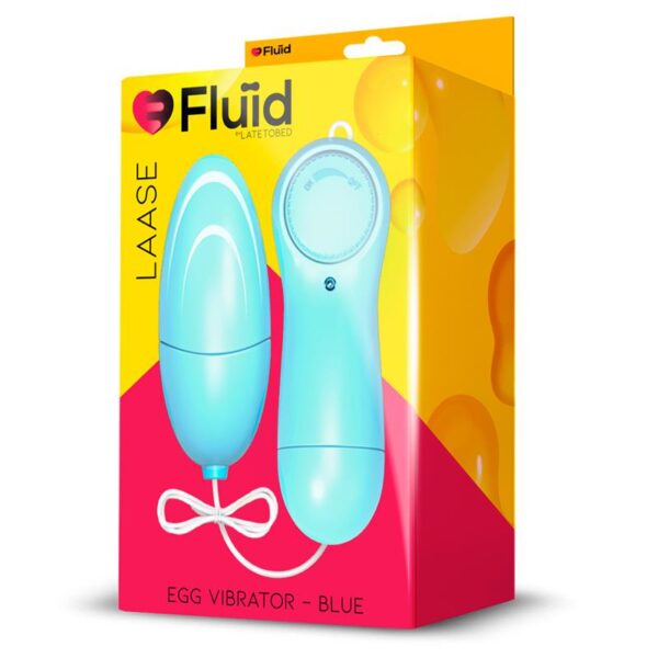 Laase Huevo Vibrador Multi Vibración Control Remoto Cyan - Imagen 6