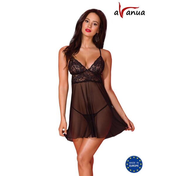 Leslie Chemise Y Tanga S/M