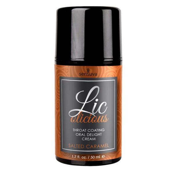 Lic-o-licius Crema Desensibilizante Para LA Garganta Caramelo Salado 50m