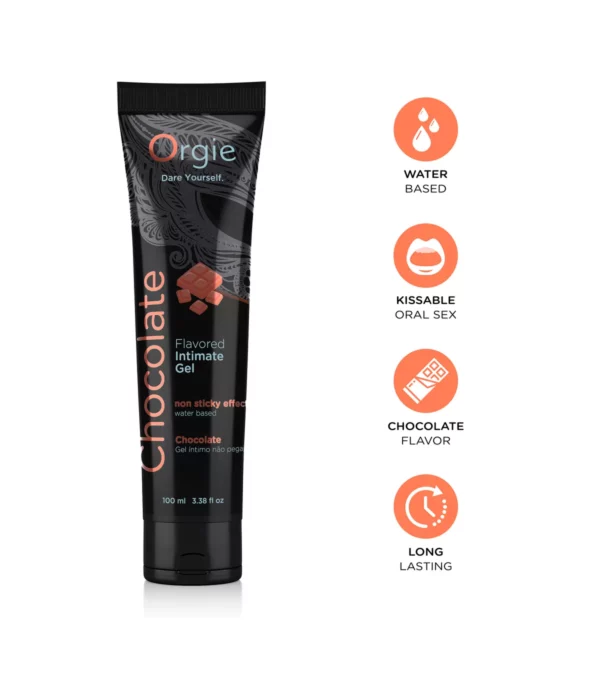 Lubricante Chocolate 100 ml | Lube Tube besable