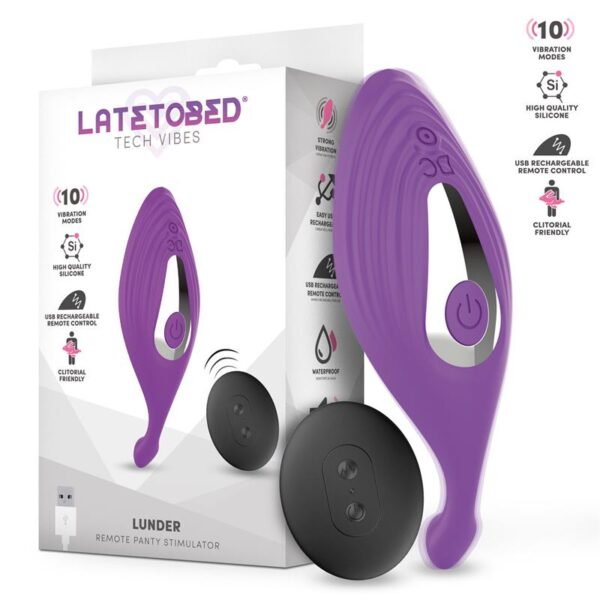 Lunder Estimulador DE Braguita Con Control Remoto Usb