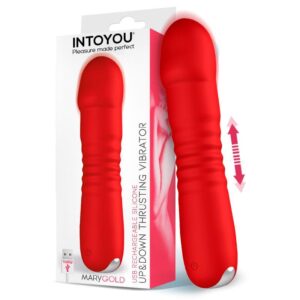 Marygold Estimulador Con Movimiento Thrusting Up & Down  Usb Silicona