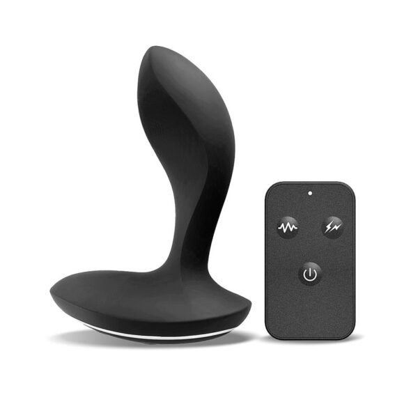 Masajeador Prostático Con Electro Shock Y Vibración Con Control Remoto - Imagen 2