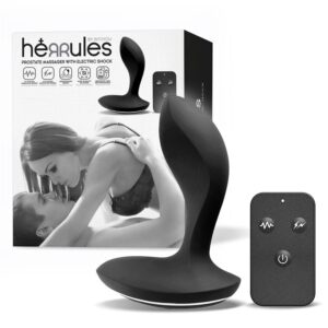 Masajeador Prostático Con Electro Shock Y Vibración Con Control Remoto