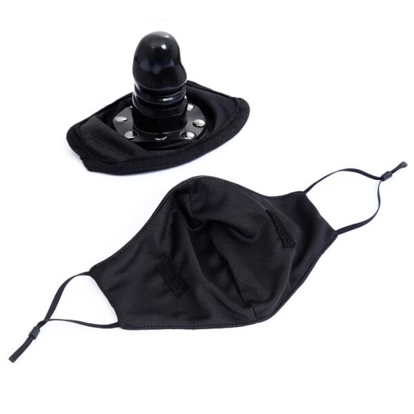 Mascarilla Con Accesorio DE Dildo Desmontable - Imagen 2