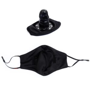 Mascarilla Con Accesorio DE Dildo Desmontable