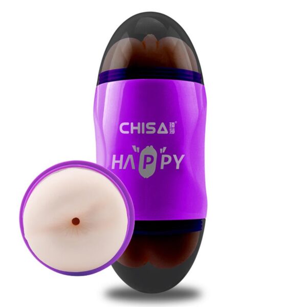 Masturbador Happy Cup Vagina Y Ano T-skin - Imagen 3