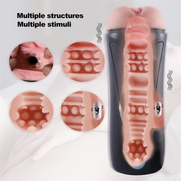 Masturbador Masculino Vagina Con Gemidos Lauren - Imagen 6