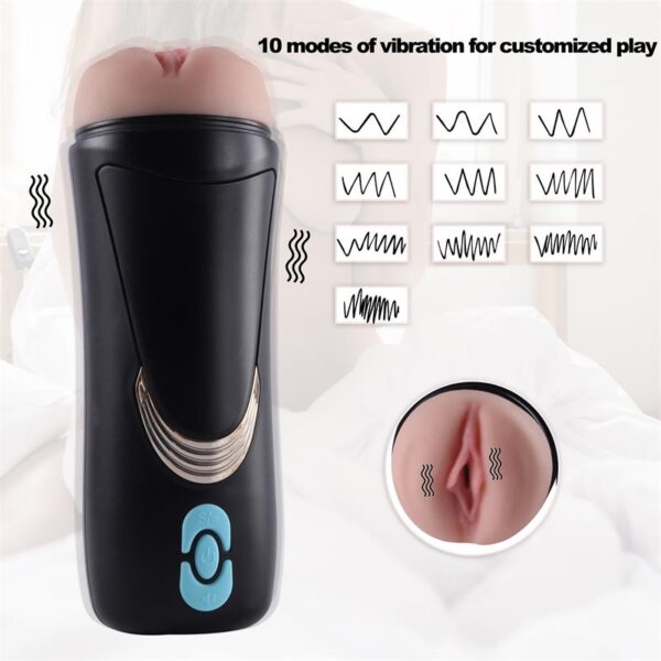 Masturbador Masculino Vagina Con Gemidos Lauren - Imagen 7