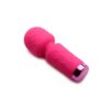 Mini Masajeador Wand Recargable Silicona Rosa - Imagen 8