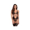 Mixty Corset Y Tanga Talla L/xl