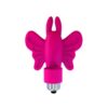 Monarch Bala Vibradora Mariposa Silicona Rosa - Imagen 4