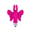 Monarch Bala Vibradora Mariposa Silicona Rosa - Imagen 6