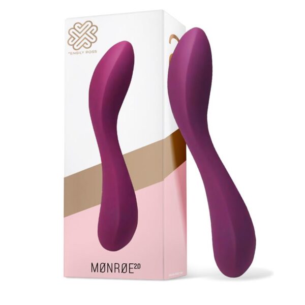 Monroe 2.0 Vibrador Silicona Líquida Inyectada Usb Púrpura