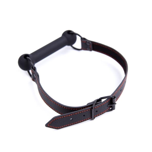 Mordaza DE Hueso Ajustable Silicona Negro - Imagen 3
